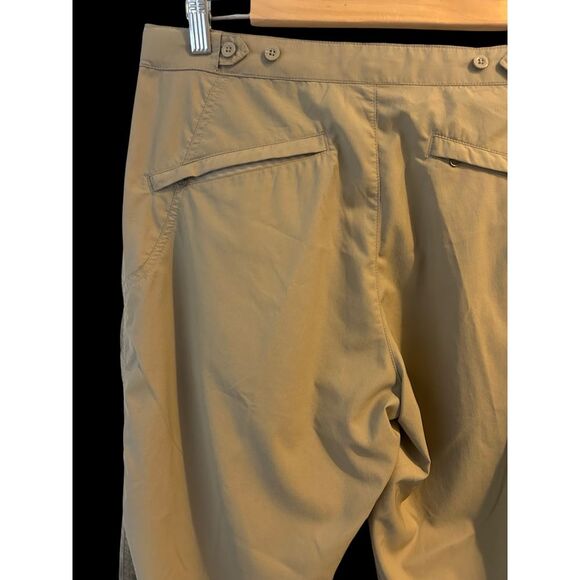 Royal Robbins‎ Khaki Outdoor Pants Lightweight Hiking Trousers size 10S - Picture 10 of 12
